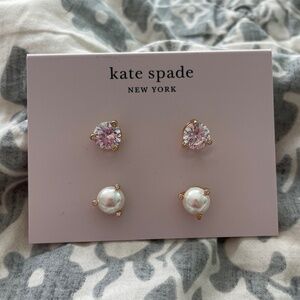 Kate Spade Double Earring Set